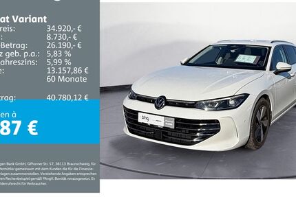 VW Passat Variant 25.936 km 34.920 &euro; Mössingen 72116