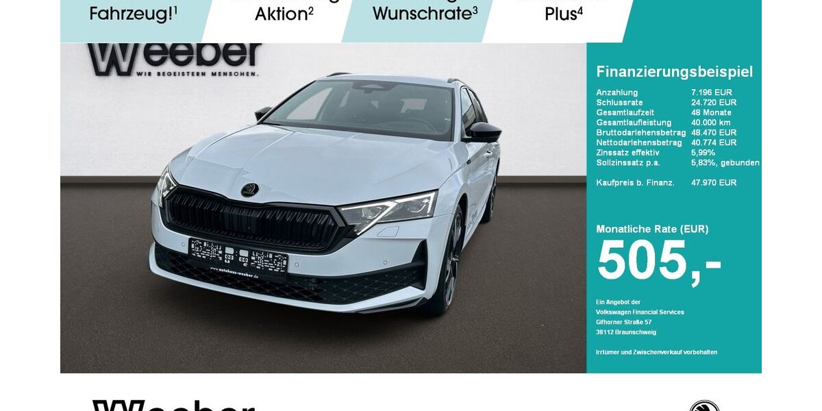 Skoda Octavia 5.999 km 47.970 &euro; Weil der Stadt 71263