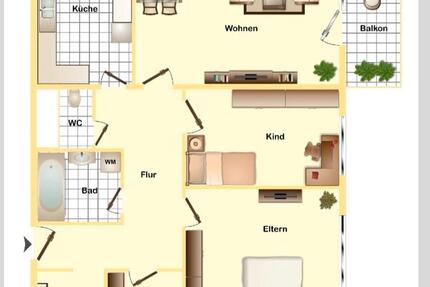 Wohnung Neuhausen auf den Fildern - 3 Zimmer, 79 m&sup2;, 350.000&euro; | Angebot:26610599