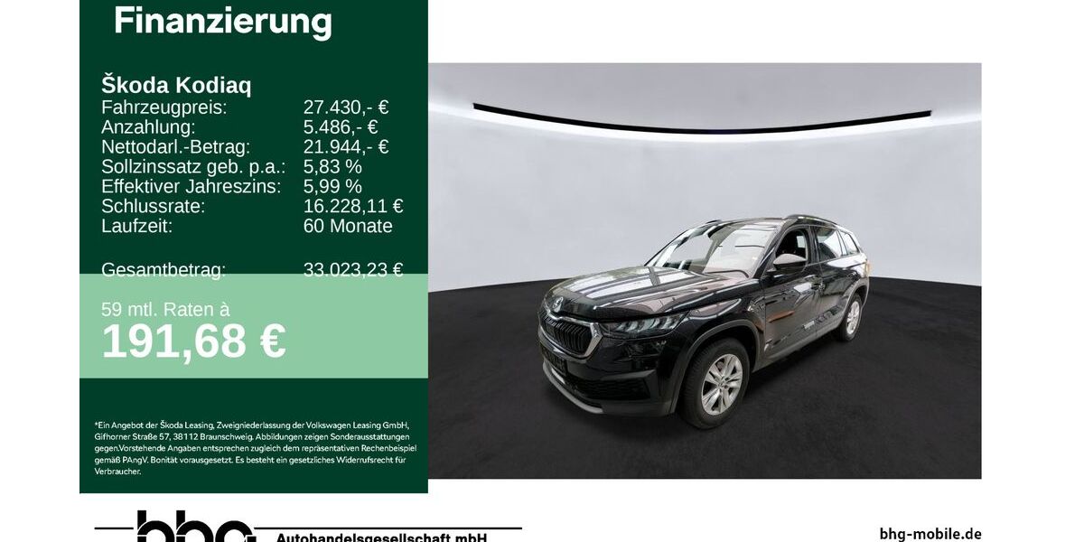 Skoda Kodiaq 77.300 km 26.430 &euro; Reutlingen 72770