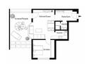Etagenwohnung Ostfildern - 2 Zimmer, 62 m&sup2;, 240.000&euro; | Angebot:26975541