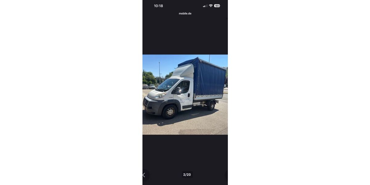 Fiat Ducato 121.341 km 9.900 &euro; Reutlingen 72762