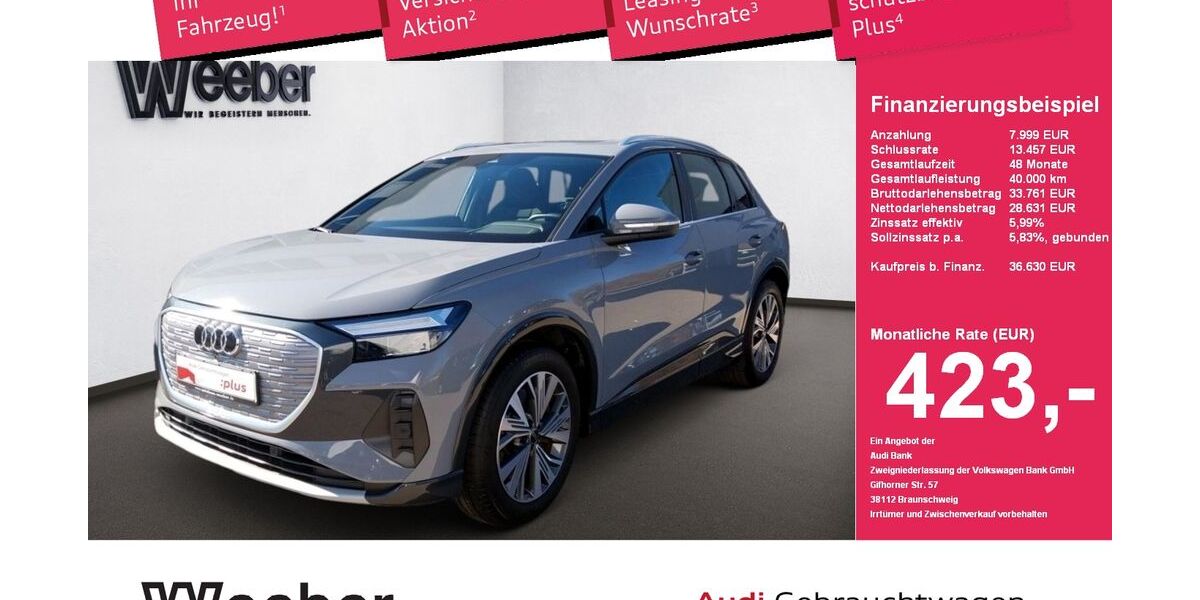Audi Q4 e-tron 32.900 km 33.890 &euro; Herrenberg 71083