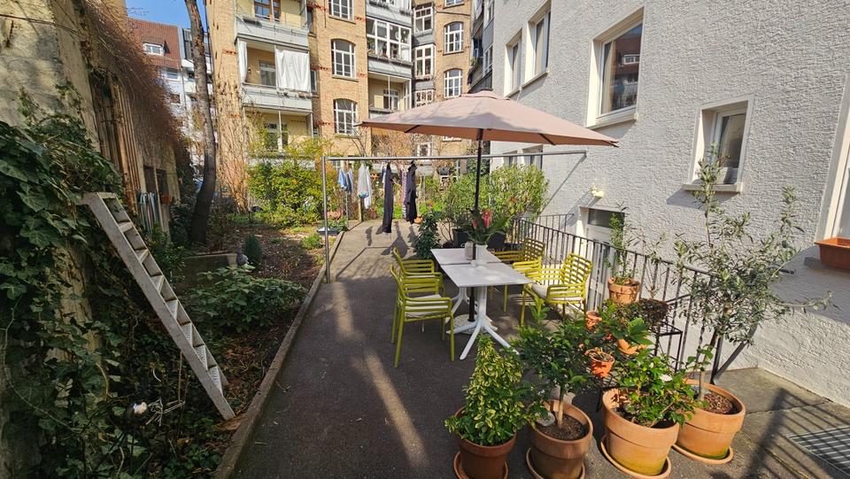 Erdgeschoßwohnung Stuttgart Stuttgart-West - 2 Zimmer, 62 m&sup2;, 1.100&euro; | Angebot:25795457