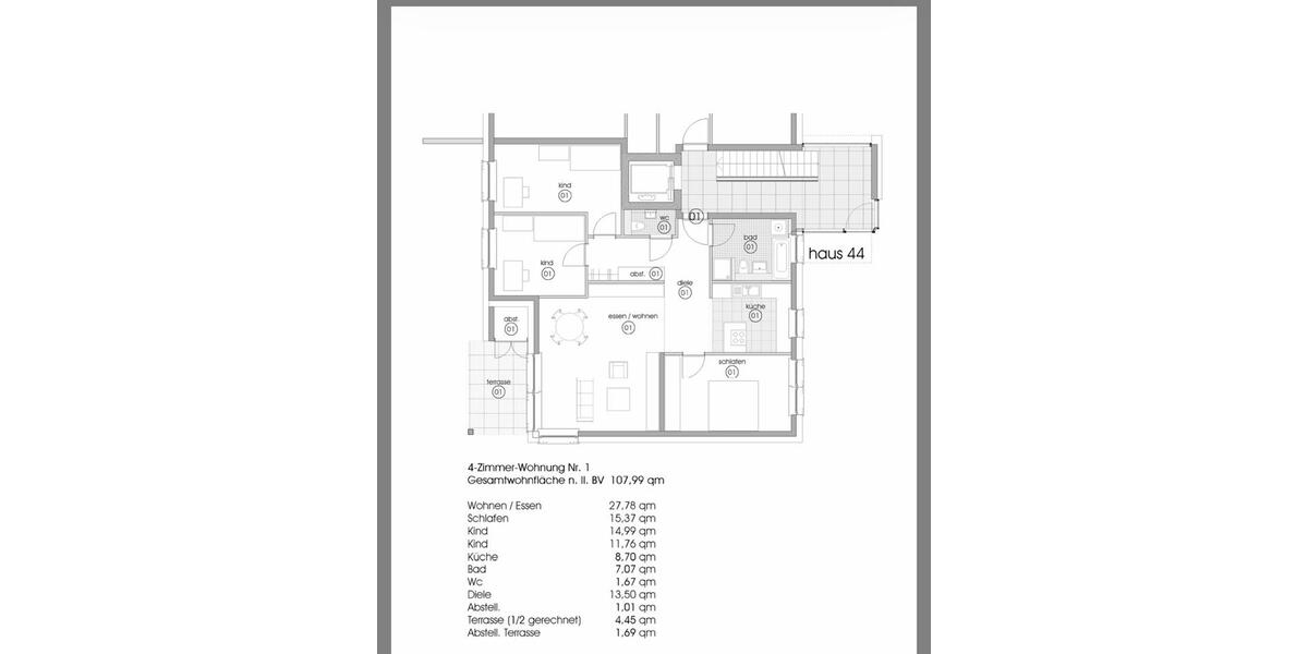 Erdgeschoßwohnung Stuttgart Stuttgart-West - 4 Zimmer, 108 m&sup2;, 611.000&euro; | Angebot:25874183