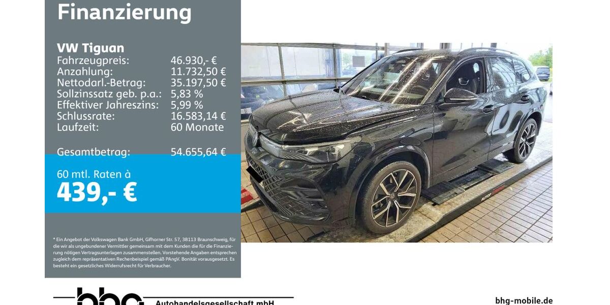 VW Tiguan 20.667 km 46.930 &euro; Mössingen 72116