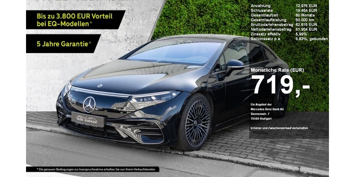 Mercedes-Benz EQS 65.700 km 64.880 &euro; Filderstadt 70794