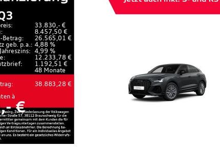 Audi Q3 55.071 km 33.830 &euro; Tübingen 72072