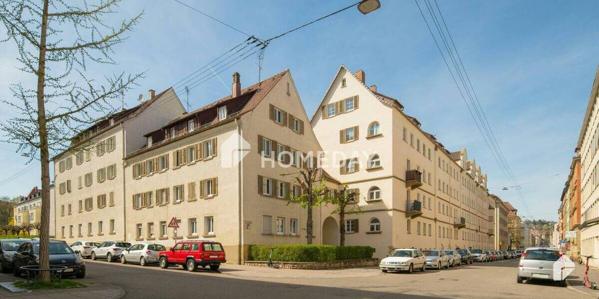Etagenwohnung Stuttgart West - 2 Zimmer, 55 m&sup2;, 305.000&euro; | Angebot:25773302