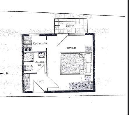 Etagenwohnung Leinfelden-Echterdingen Echterdingen - 1 Zimmer, 30 m&sup2;, 99.000&euro; | Angebot:27201229