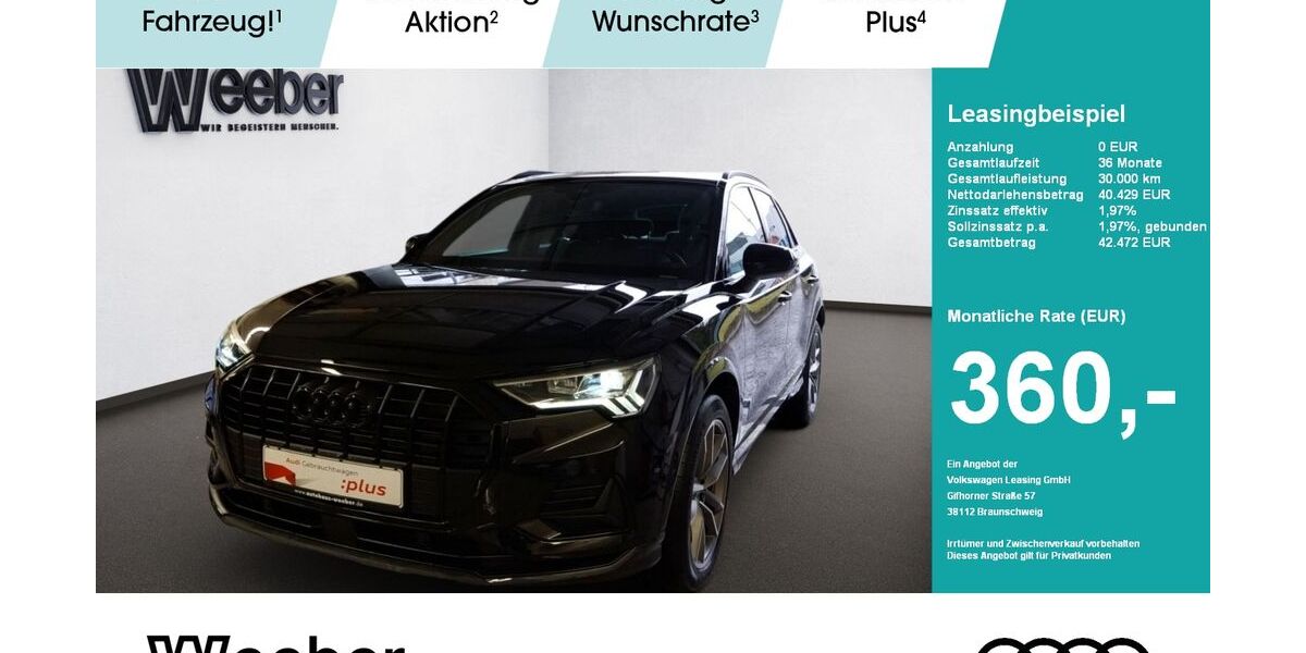 Audi Q3 4.623 km 40.429 &euro; Herrenberg 71083