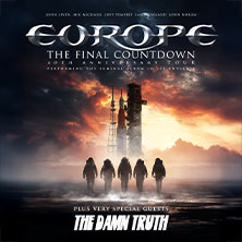 EUROPE - The Final Countdown - 40th Anniversary Tour 16.10.2026 Kultur- und Kongresszentrum Liederhalle Stuttgart