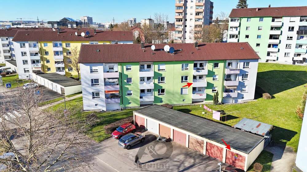 Etagenwohnung Böblingen Dagersheim - 3 Zimmer, 63 m&sup2;, 265.000&euro; | Angebot:25330126