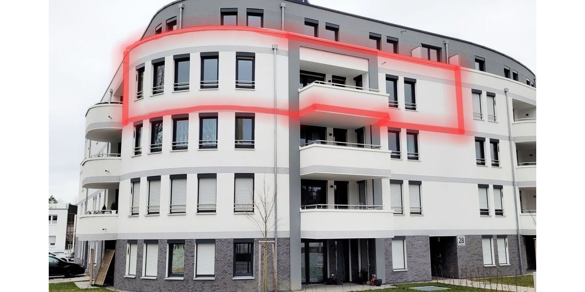 Helle 3-Zimmer-Neubau-Wohnung (81,5qm) im Zentrum Sindelfingen zu vermieten (Erstbezug) - Appartement Sindelfingen Sindelfingen (Stadt) | Angebot:26580287