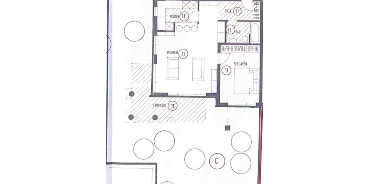 Erdgeschoßwohnung Wannweil - 2.5 Zimmer, 68 m&sup2;, 287.000&euro; | Angebot:24774370