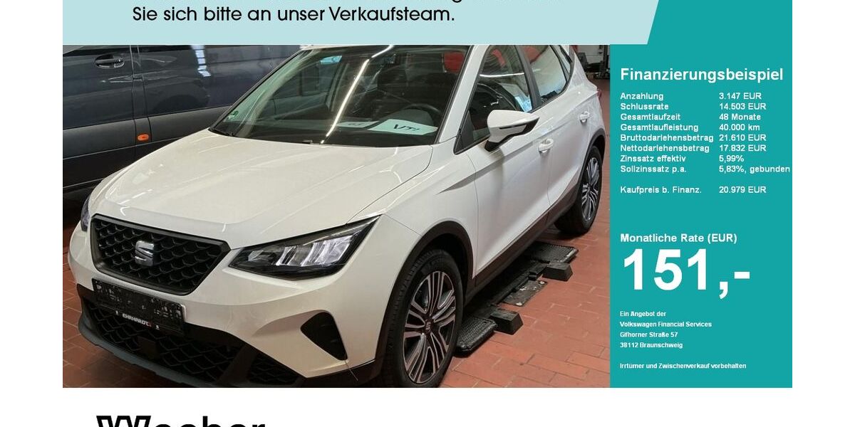 Seat Arona 21.559 km 20.490 &euro; Herrenberg 71083