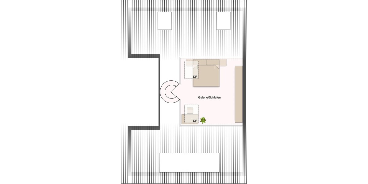 4-Zi.-DG-Galerie-ETW in Stuttgart-Möhringen, Wohngebiet Trautäcker - Nähe SI-Zentrum - Maisonettenwohnung Stuttgart / Möhringen Möhringen (Stadtbezirk) | Angebot:25308985