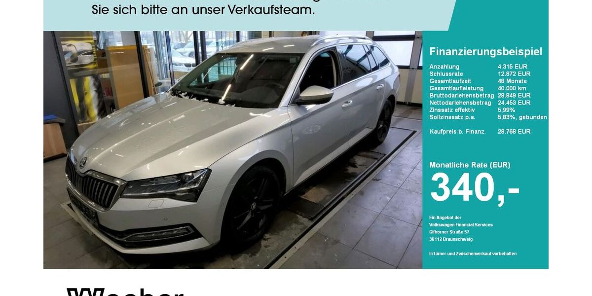 Skoda Superb 91.077 km 28.468 &euro; Weil der Stadt 71263
