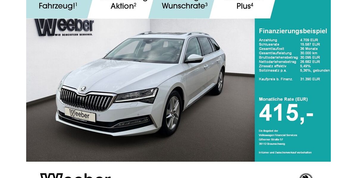 Skoda Superb 64.220 km 31.390 &euro; Herrenberg 71083