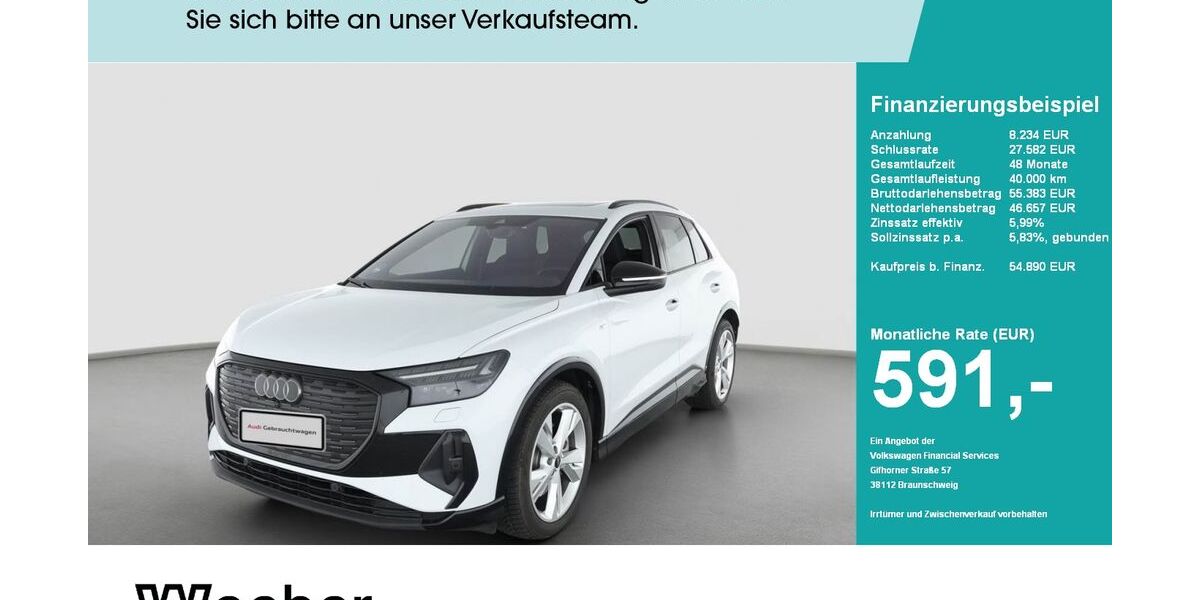 Audi Q4 e-tron 13.900 km 54.890 &euro; Herrenberg 71083