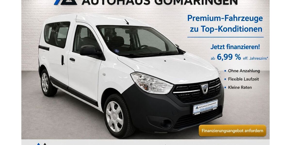 Dacia Dokker 53.000 km 12.999 &euro; Gomaringen 72810