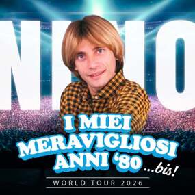 Nino D'Angelo - I miei meravigliosi anni ’80 …bis! 07.11.2026 Liederhalle (Beethovensaal)