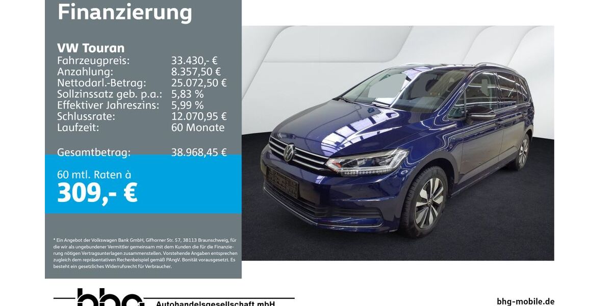 VW Touran 20.530 km 33.430 &euro; Reutlingen 72770