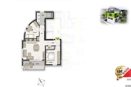 Wohnung Gärtringen - 3 Zimmer, 70 m&sup2;, 499.000&euro; | Angebot:25968486