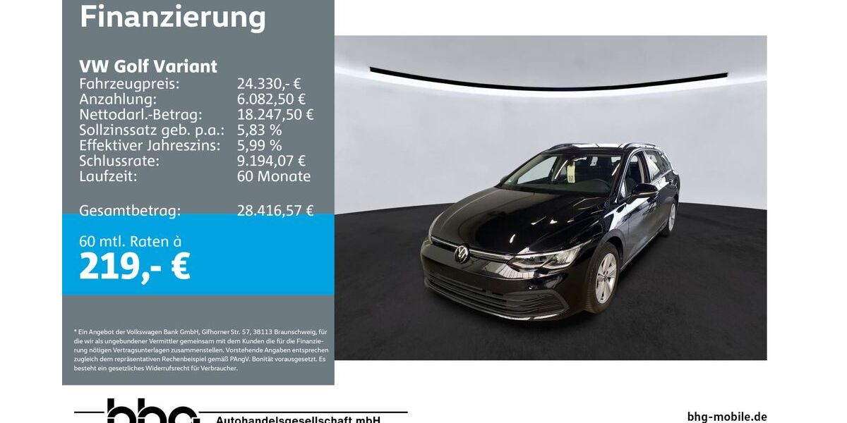 VW Golf 55.286 km 24.330 &euro; Mössingen 72116