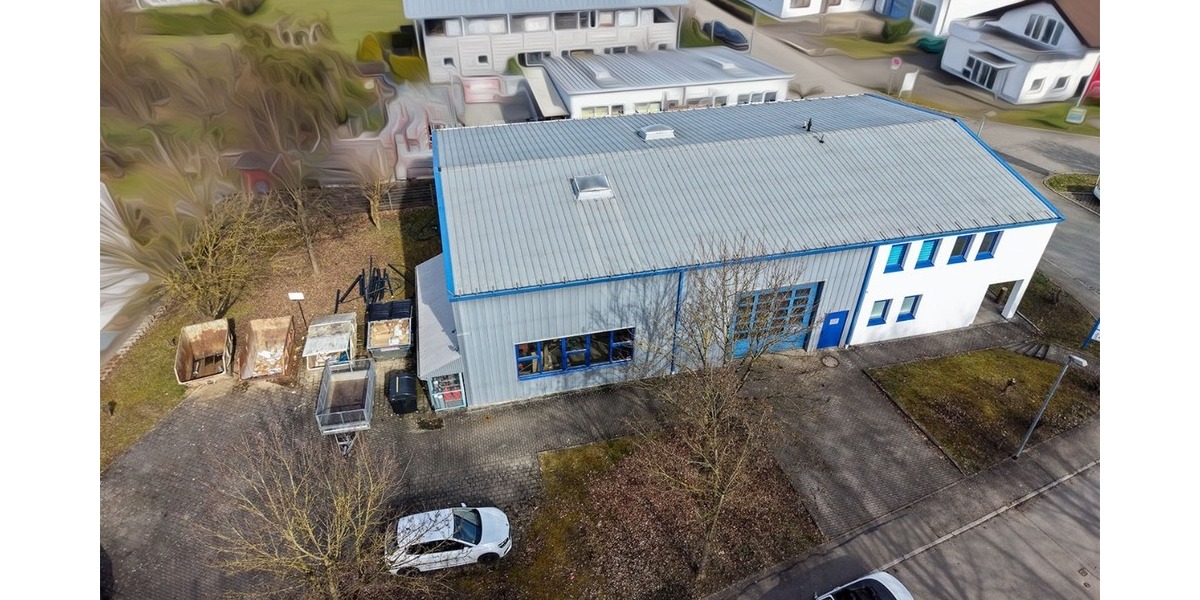 Gewerbehalle mit Bürotrakt und 7 Stellplätzen in RT-Betzingen zu vermieten - Gewerbeobjekt Reutlingen Baden-Württemberg | Angebot:25349893