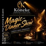 Magic Dinner Show mit 3-Gang-Menü