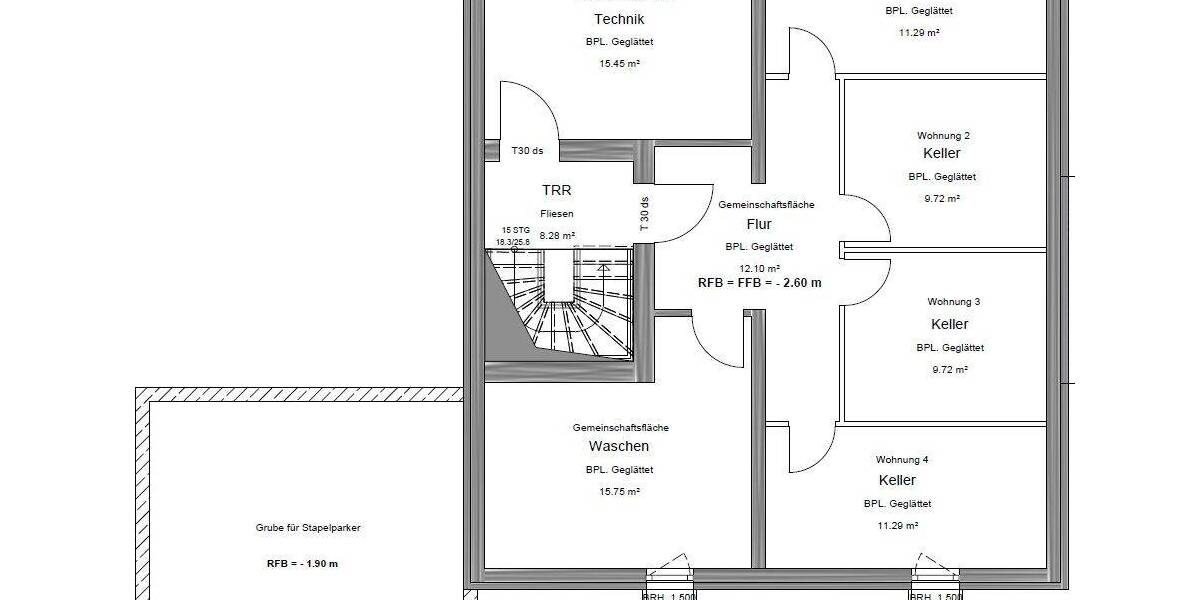 Etagenwohnung Reutlingen Innenstadt - 3 Zimmer, 87 m&sup2;, 538.500&euro; | Angebot:26621056