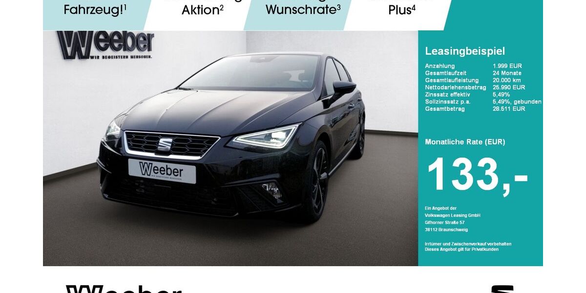 Seat Ibiza 3.900 km 23.590 &euro; Herrenberg 71083