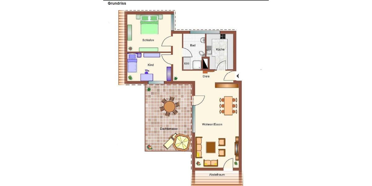 Dachgeschoßwohnung Ehningen - 3.5 Zimmer, 81 m&sup2;, 397.000&euro; | Angebot:27143502