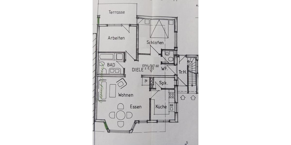 Erdgeschoßwohnung Nagold - 3 Zimmer, 80 m&sup2;, 900&euro; | Angebot:26004485