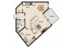 Erdgeschoßwohnung Nufringen - 1.5 Zimmer, 49 m&sup2;, 201.000&euro; | Angebot:27190328