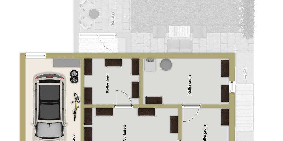 Doppelhaushälfte Gomadingen - 6 Zimmer, 127 m&sup2;, 110.000&euro; | Angebot:25693511