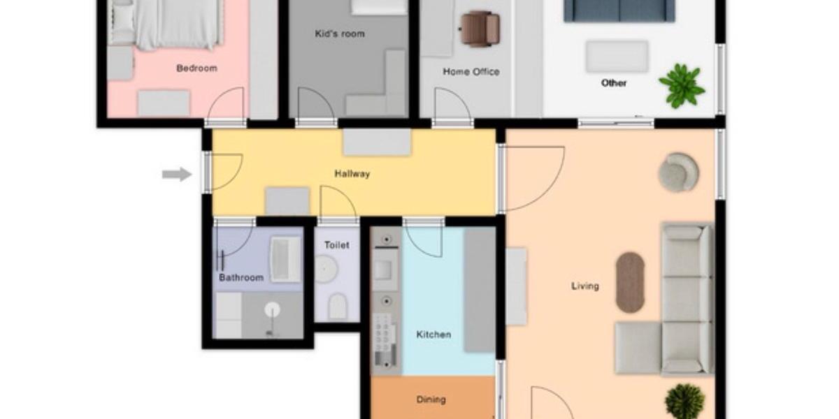Dachgeschoßwohnung Neckartenzlingen - 4.5 Zimmer, 90 m&sup2;, 370.000&euro; | Angebot:27426943