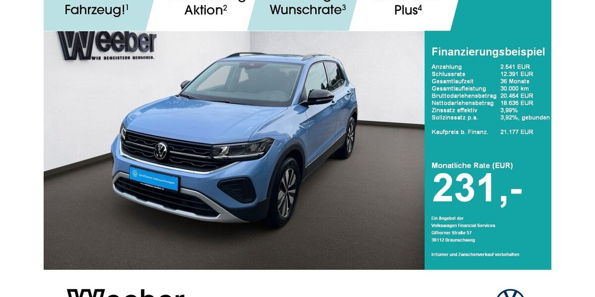 VW T-Cross 4.319 km 21.177 &euro; Herrenberg 71083