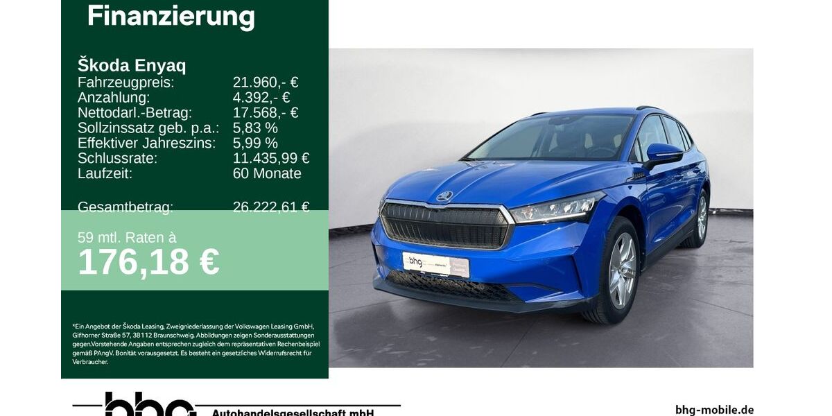 Skoda Enyaq 22.308 km 21.960 &euro; Tübingen 72072